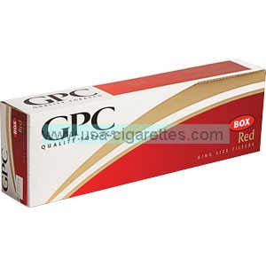 GPC Red King cigarettes
